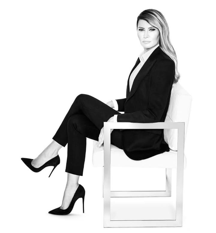 Still accompanying the Melania review